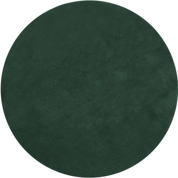 Short pile carpet Soft Zone green Ø 120 cm 