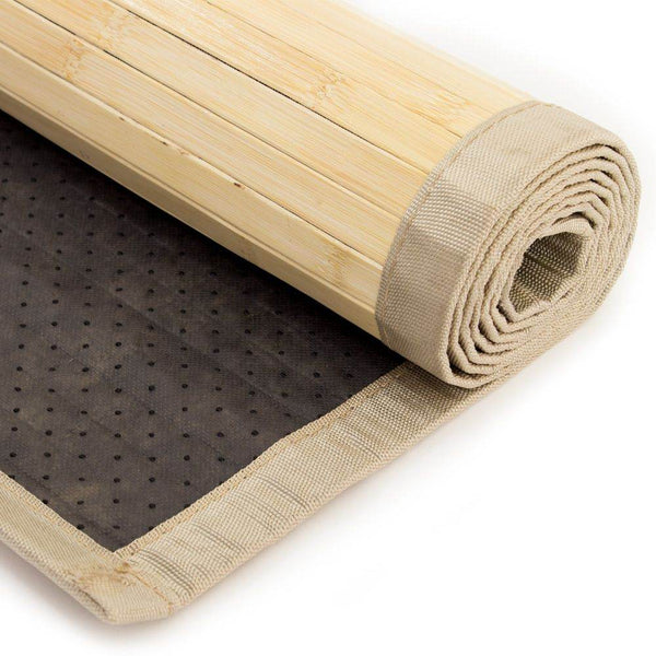 Bambusmatte Bambusteppich Teppich Bambus 60 x 240 natur
