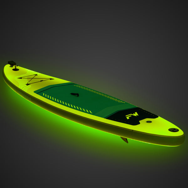 LED Stand up Paddle MAGIC 335 cm grün