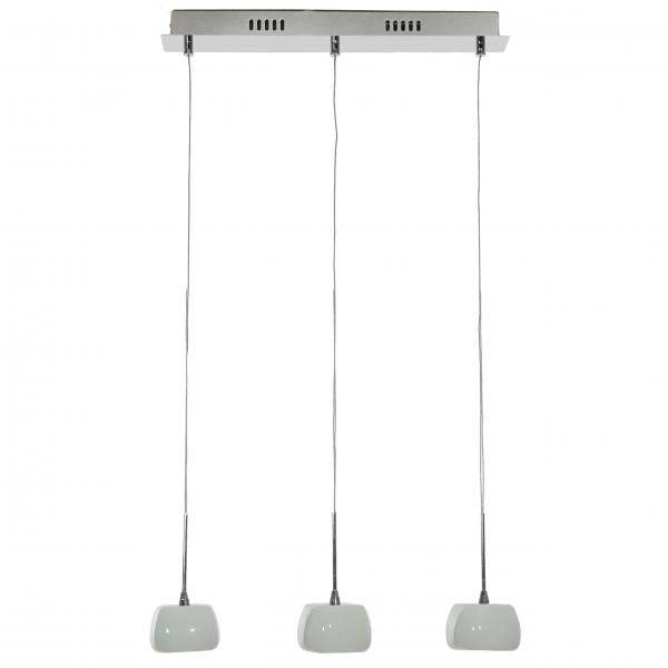 Deckenleuchte HW129, Pendelleuchte Hängeleuchte Deckenlampe, 3-flammig