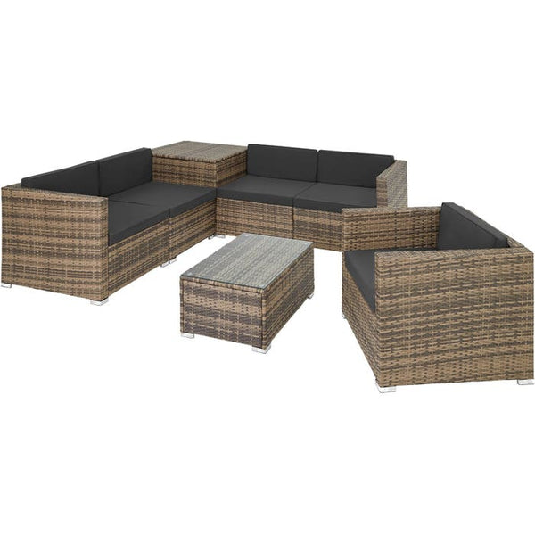 Rattan Lounge Pisa, natur