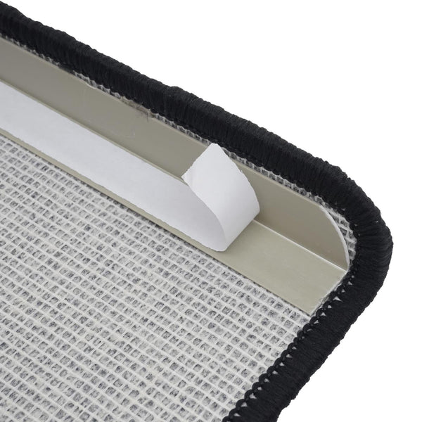 15er-Set Stufenmatten Treppenteppich 65x25cm schwarz-anthrazit