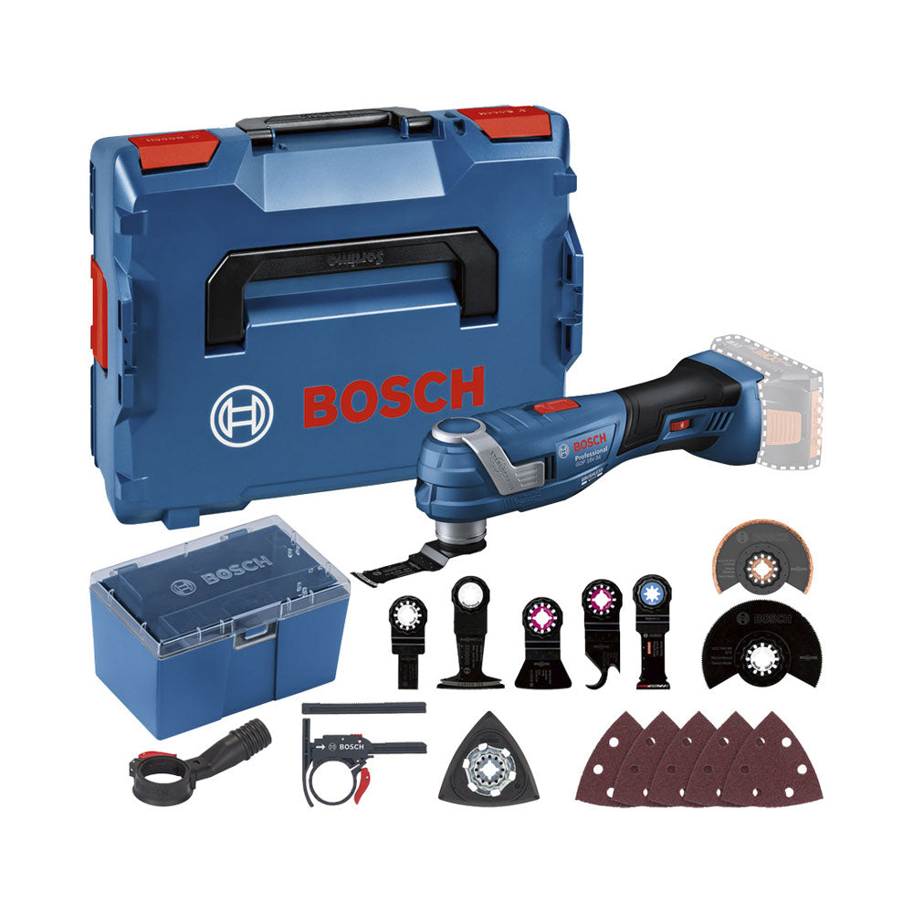 Bosch GOP 18V-34 solo + accessori