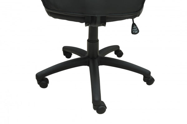 Chaise de bureau, siège de sport, chaise de direction, noire