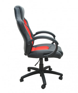 Office chair, sports seat, executive chair, red
