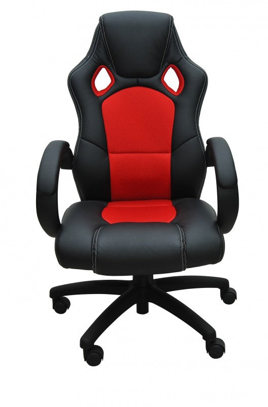 Office chair, sports seat, executive chair, red