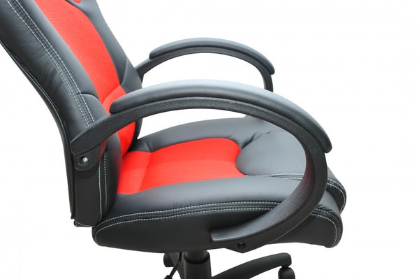 Office chair, sports seat, executive chair, red