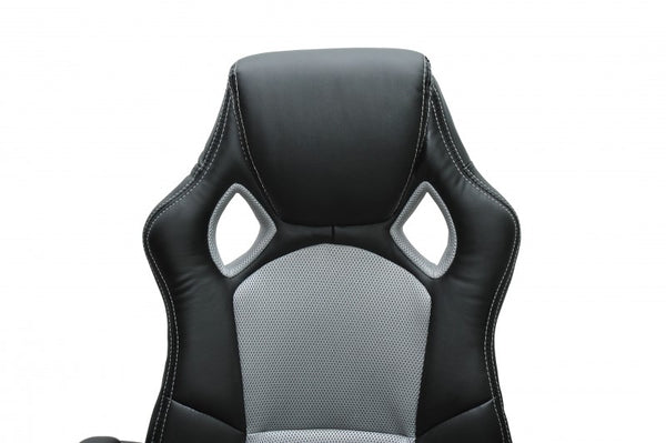 Office chair, sports seat, executive chair, grey
