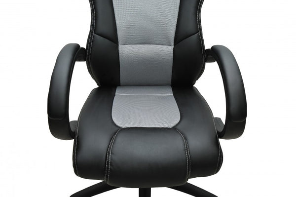 Office chair, sports seat, executive chair, grey