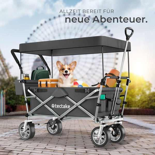 Faltbarer Bollerwagen Nico, grau