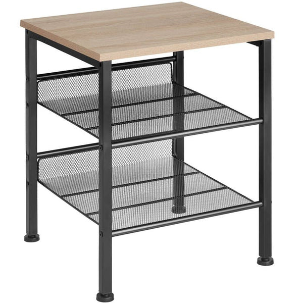 Beistelltisch Lincoln Industrial Holz hell, Eiche Sonoma
