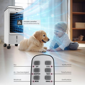 Klimagerät Notos 3in1 Ventilator, Luftbefeuchter und Luftkühler