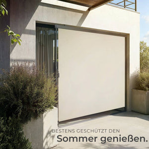 Senkrechtmarkise Eloise beige 180 x 250 cm