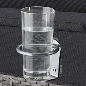 Aluminium Rattansessel Pacentro