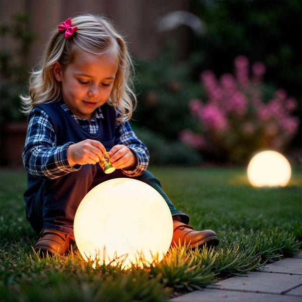 Kugelleuchte Luminous Globe, LED, mit Fernbedienung S (Ø 30 x 30 cm)