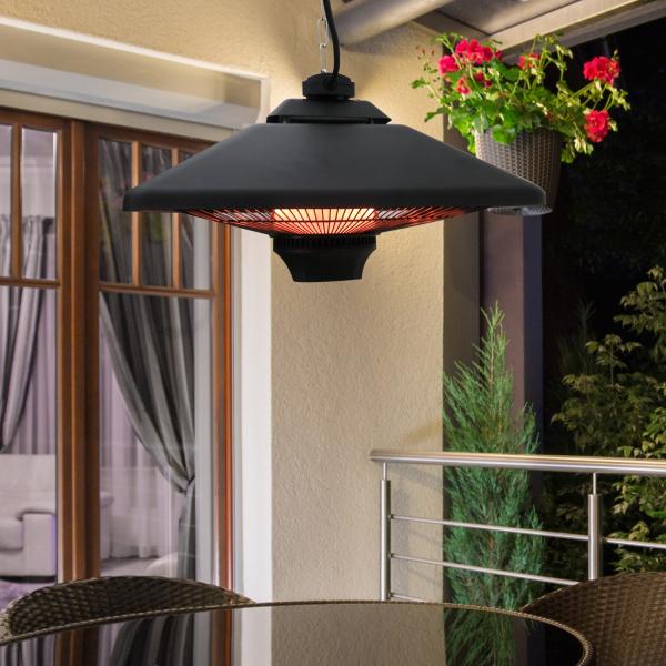 Heizstrahler mit Fernbedienung LED 2000W