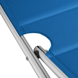 Sonnenliege Lorella blau