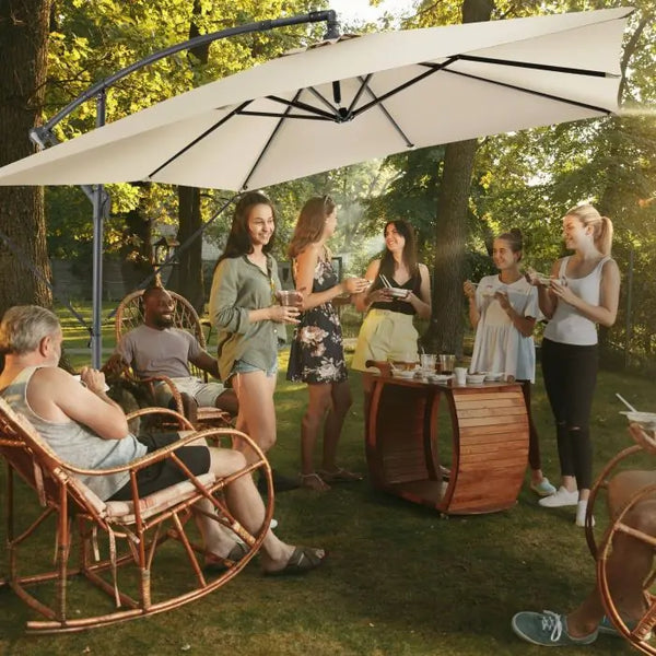 Sonnenschirm Apollon beige