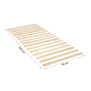 Lattenrost 90x200 Rollrost Holz Kiefer Massiv Rolllattenrost 16 Latten