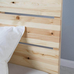 Doppelbett Holzbett Bettgestell Futonbett 140x200 natur Kiefer