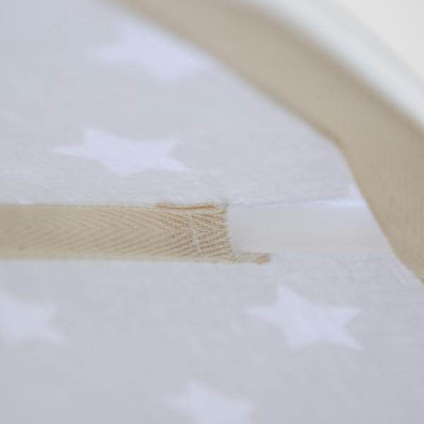 Tunnel für Hochbetten Bettzelt Bettdach Spieltunnel Höhle Kinderbett Grau