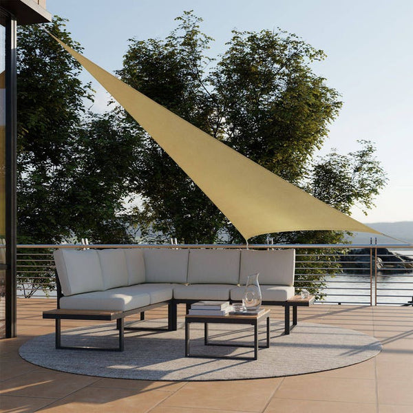 Polyethylen Sonnensegel, Variante 1, 400x400x400cm