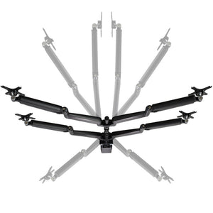 Monitor Tischhalterung für 4 Monitore von 13"" bis 32""