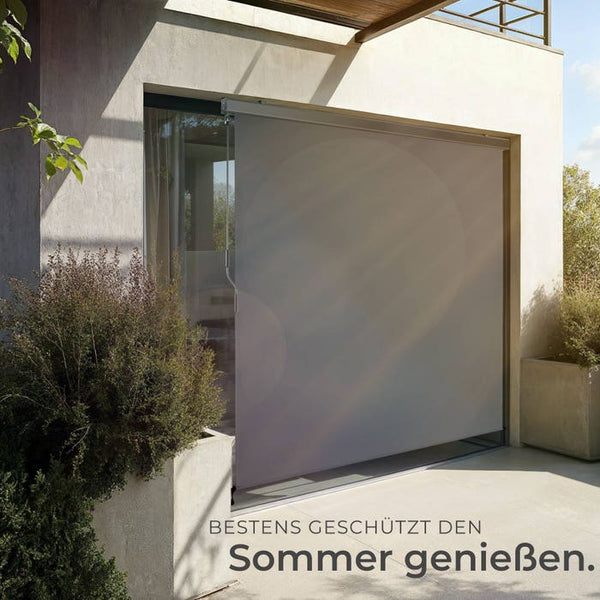 Eloise vertical awning, dark grey, 180 x 250 cm 