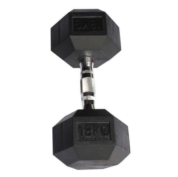 18kg HEX Kompakt-Hantel