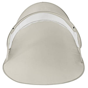 Abri de plage pliable Angelika gris