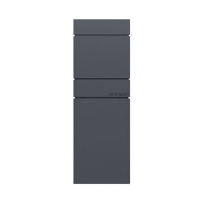 Boîte aux lettres Holmberg étroite pour colis 39,5 x 14,2 x 115 cm anthracite