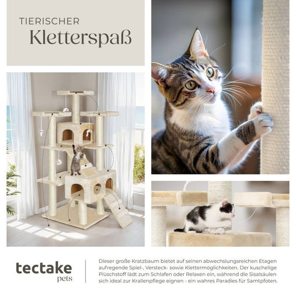 Kratzbaum Knuti beige