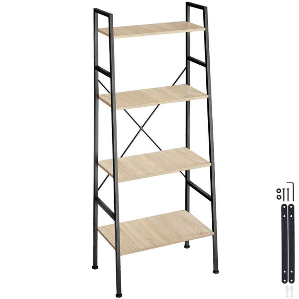 Leiterregal Liverpool 61,5 x 36,5 x 150cm- industrial hellbraun