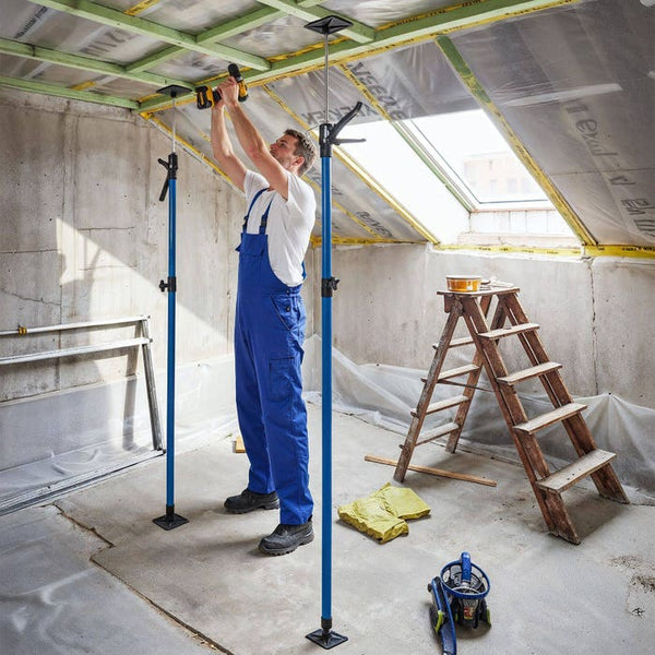 2x Deckenstützen 115 bis max. 290cm, blau