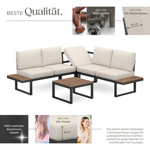 Garten-Lounge-Set Eliar