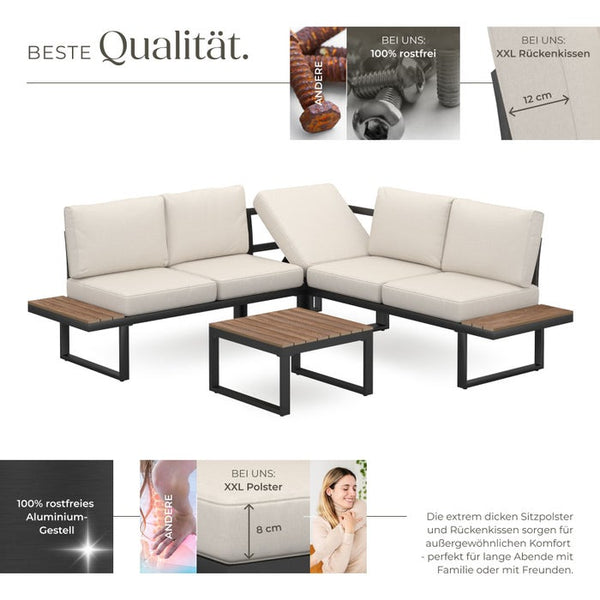 Garten-Lounge-Set Eliar