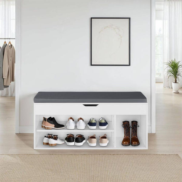 Schuhbank Natalya weiss