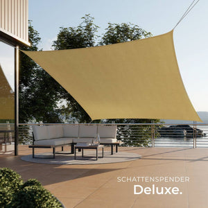 Polyethylen Sonnensegel, Variatne 1, 400x400cm