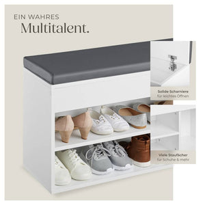 Schuhbank Natalya weiss