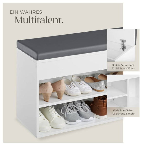 Schuhbank Natalya weiss