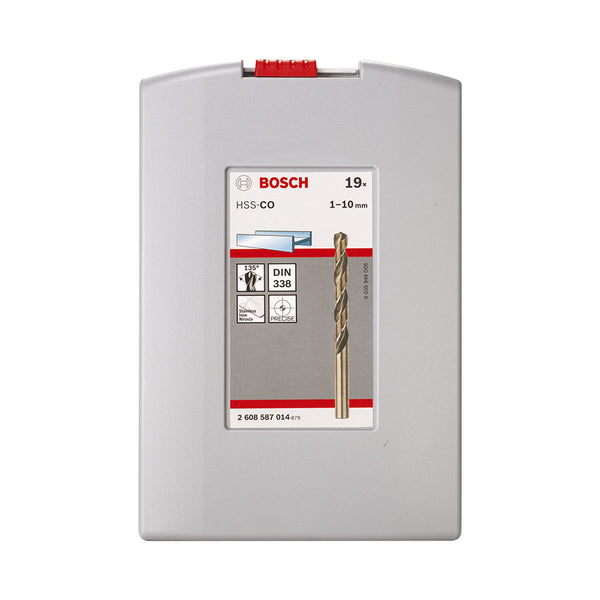 Bosch Pro Box HSS-Co 135 Grad. 19tlg. 1.0 - 10.0 mm