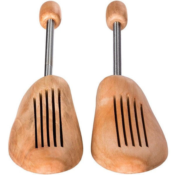 3 Paar Spiral-Schuhspanner Lotusholz Grösse 42-43
