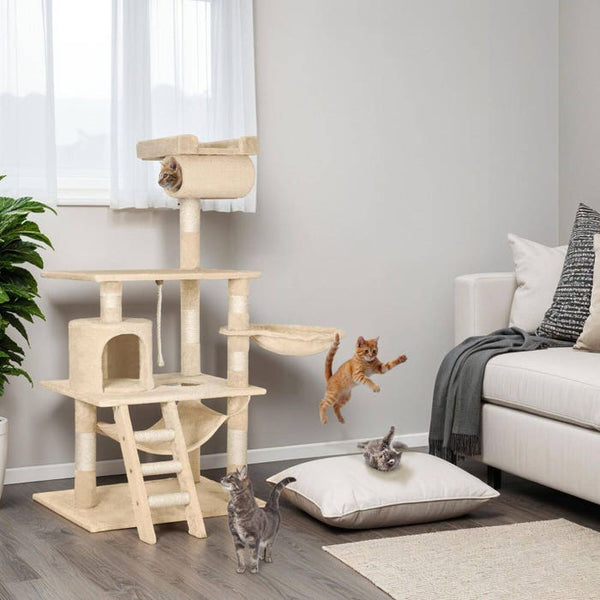 Kratzbaum Stokeley 141cm beige
