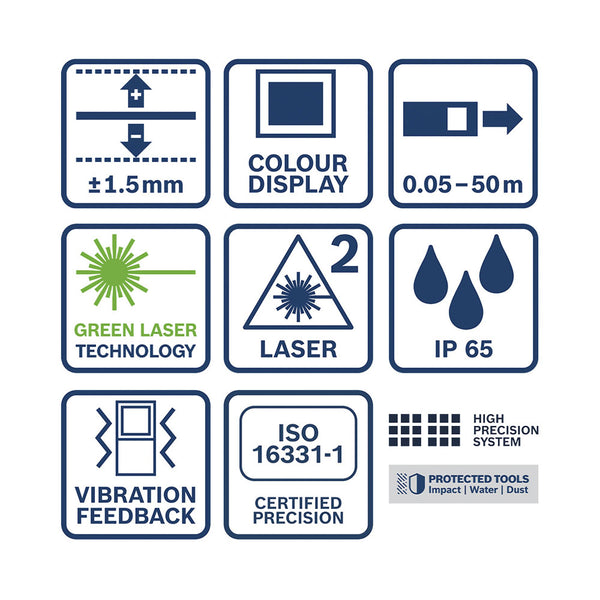 Bosch GLM 50-25 G Laser-Entfernungsgerät