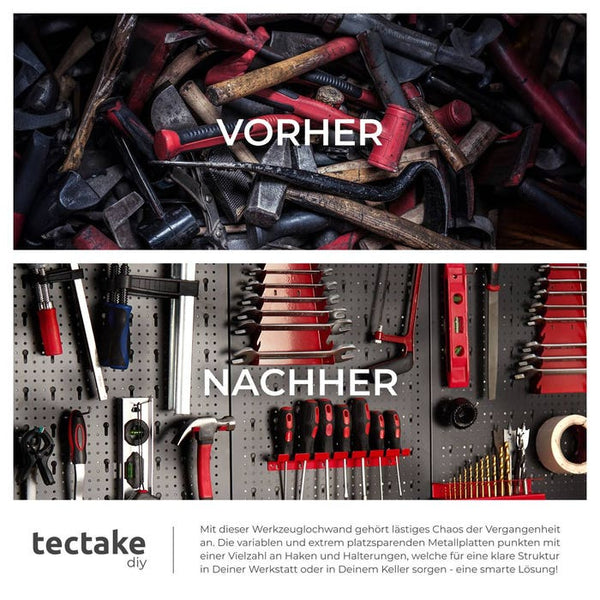 Werkzeuglochwand
