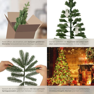 Weihnachtsbaum 180 cm ohne Lichterkette