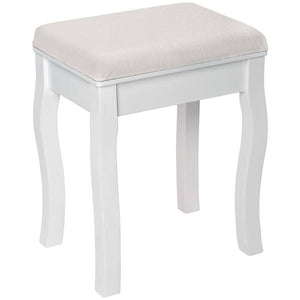 Schminktisch-Hocker, Rosenmuster