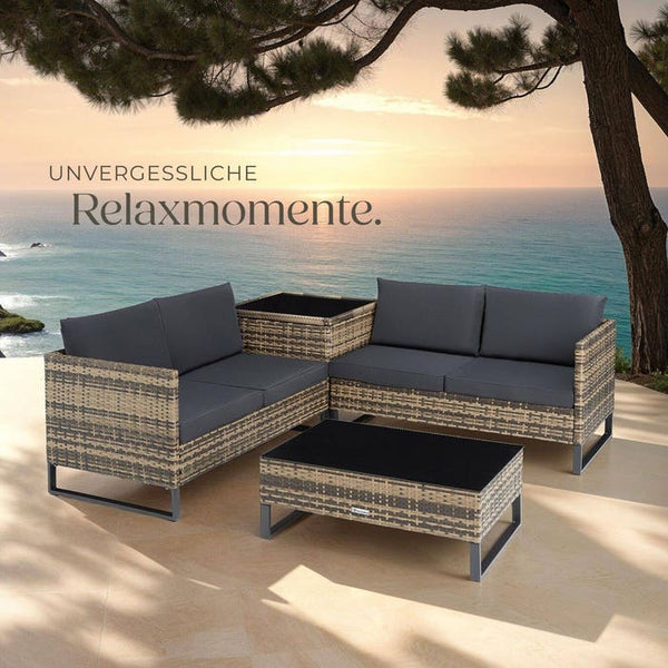 Rattanlounge Ostuni - natur