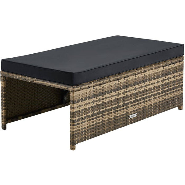 2-in-1-Rattanlounge-Set Monopoli natur