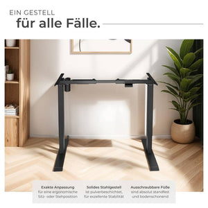 Tischgestell Yannick schwarz